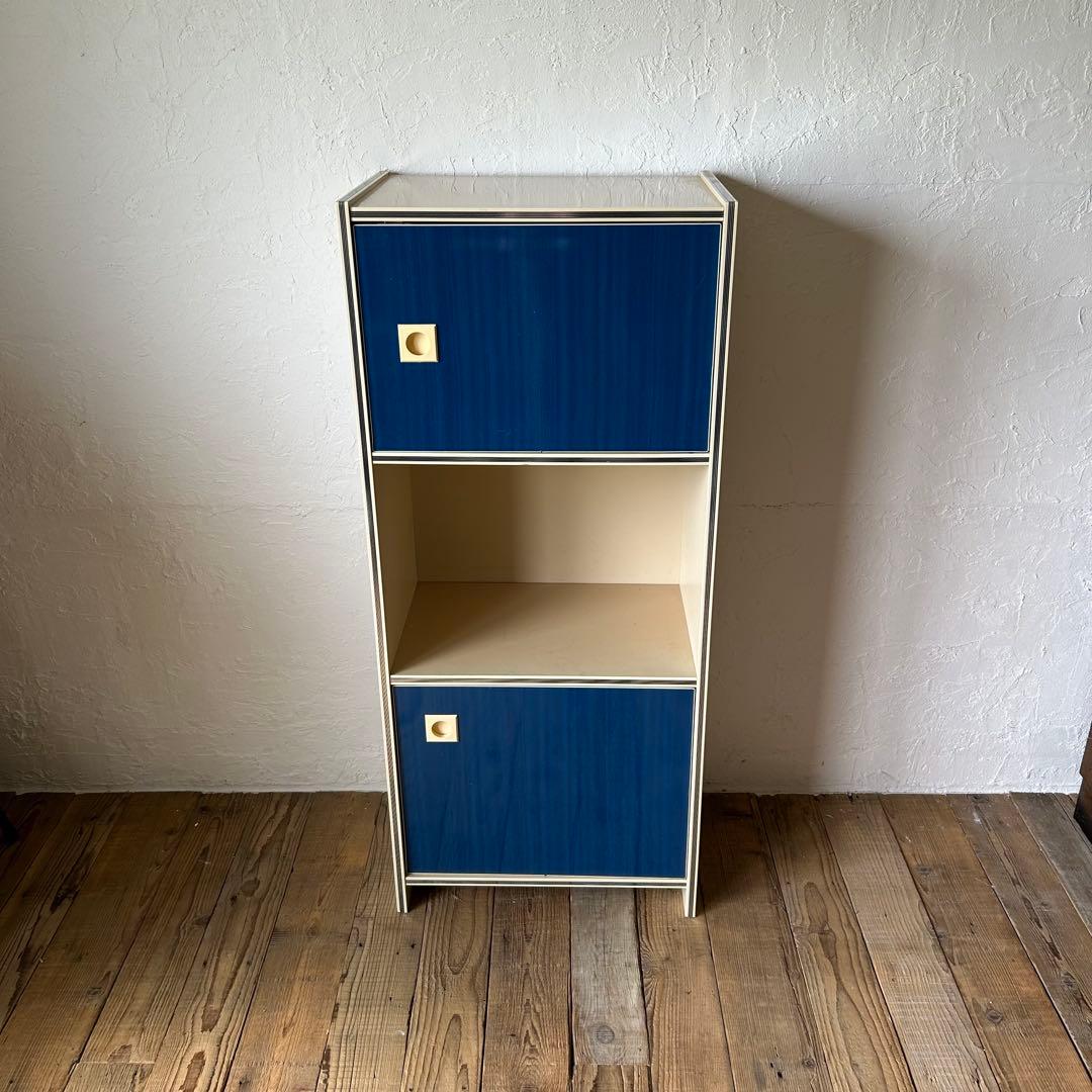 【 希少 の 青 】　レトロポップ　棚