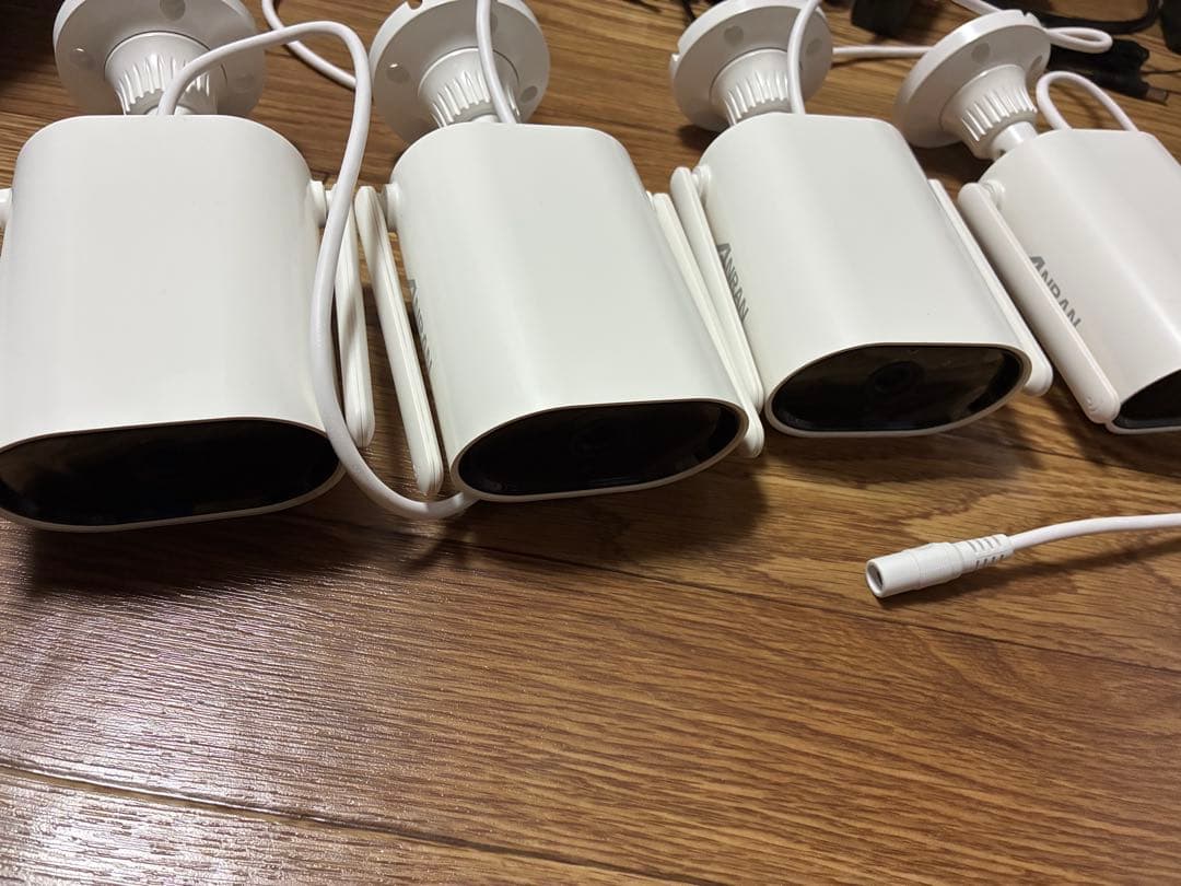 新品ANRAN防犯カメラ無線ダブルアンテナ型4チャンネルセットHDD無し