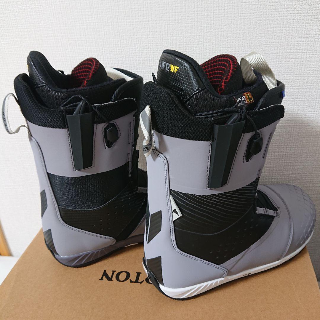 新品未使用BURTONバートンionアイオン27cmグレー×黒スノーボードブーツ