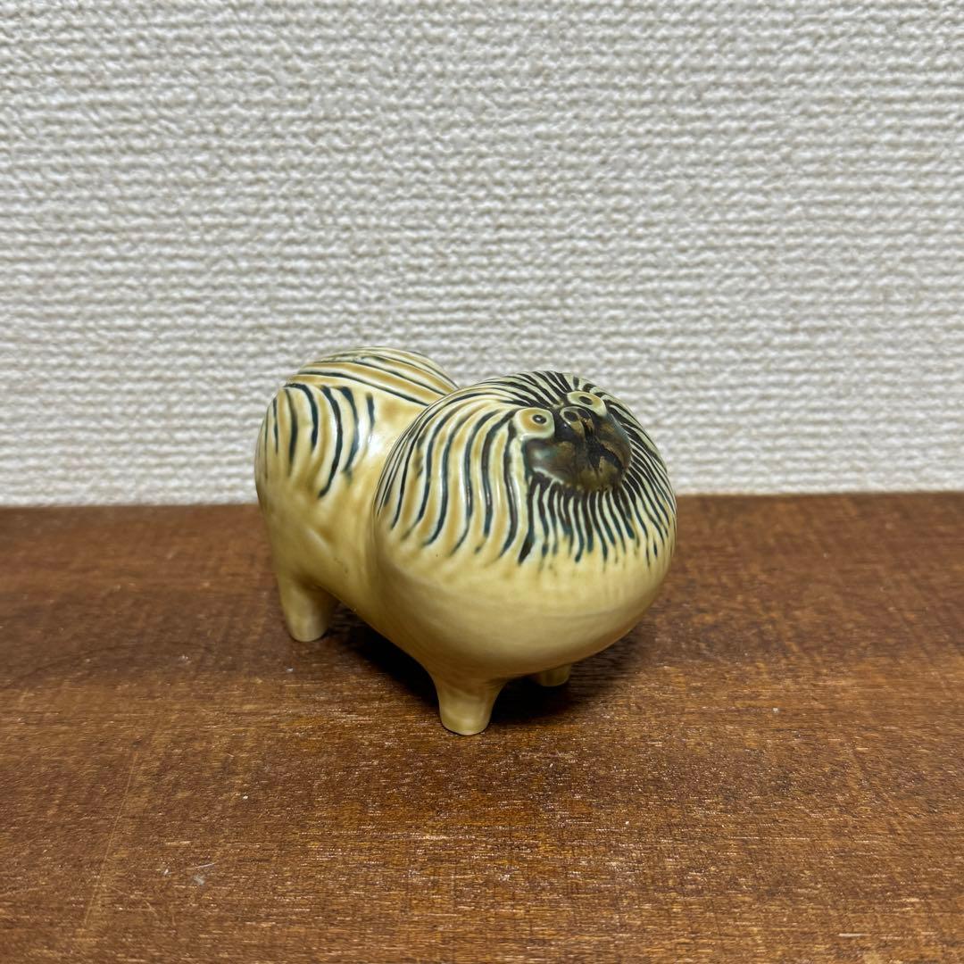 リサ・ラーソン/vintage陶器/ペキニーズ