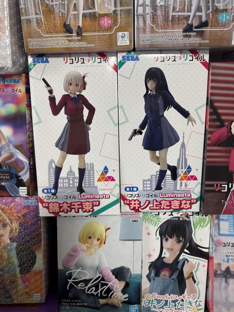 リコイル他フィギュアまとめ売り