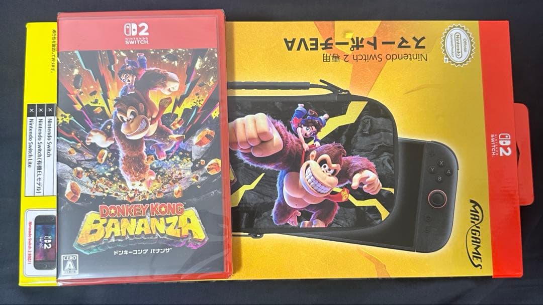 ドンキーコングバナンザ　ポーチ付き