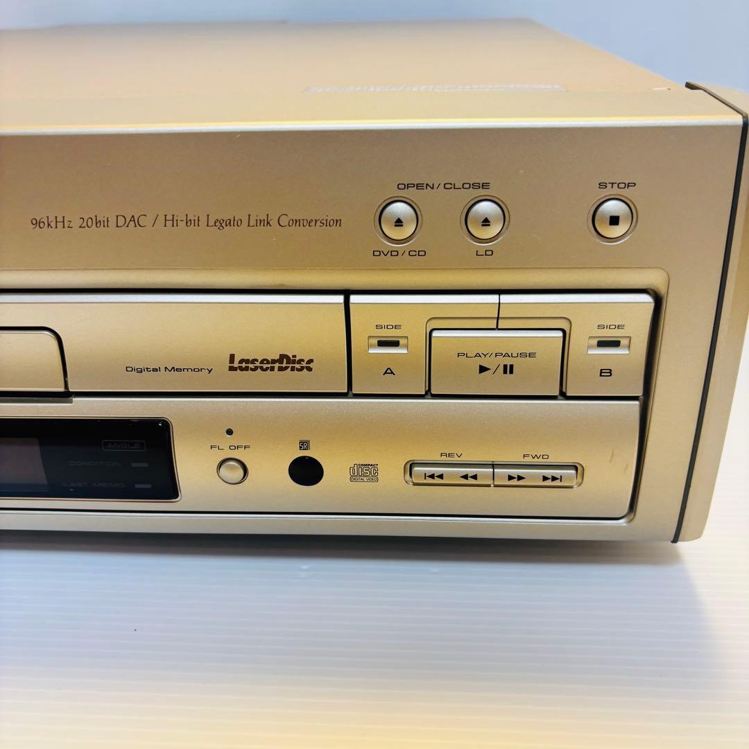 動作品 Pioneer DVL-9 純正リモコン付き