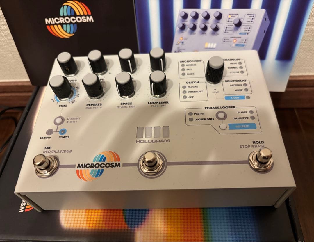 美品Hologram MICROCOSM ギターエフェクター