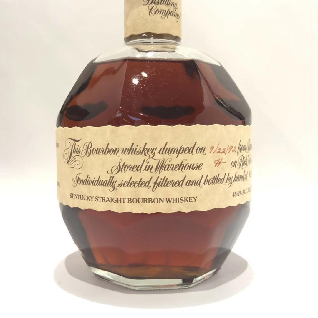 オールドボトル ブラントン 9/22/92 巾着付属