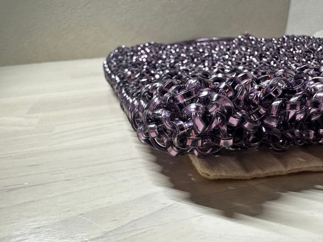 【チャーム付】アンテプリマ ANTEPRIMA スクエアラージ パープル