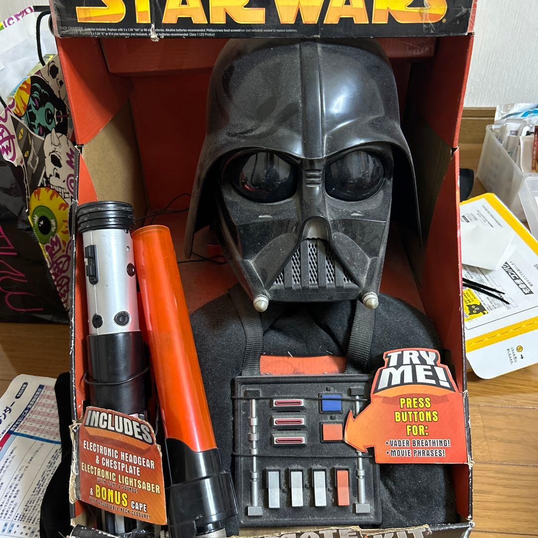 ダースベイダー　玩具　被り物　マスク　コスプレ　ヘルメット　おもちゃ
