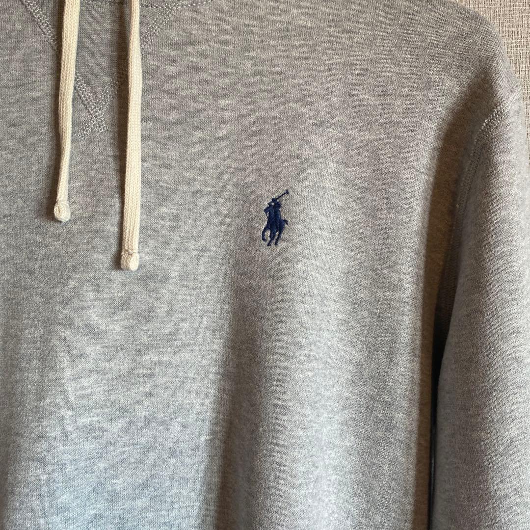 【定番！ほぼ新品！】ポロ　ラルフローレン パーカー　グレー　定価26,400円