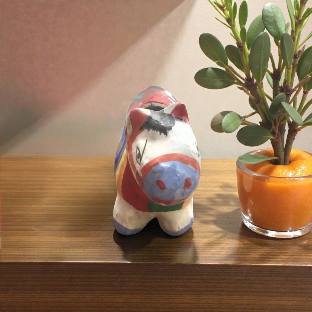 廃絶郷土玩具 2002年 出雲張子 神馬 （故）高橋孝一 作 午年 干支飾り