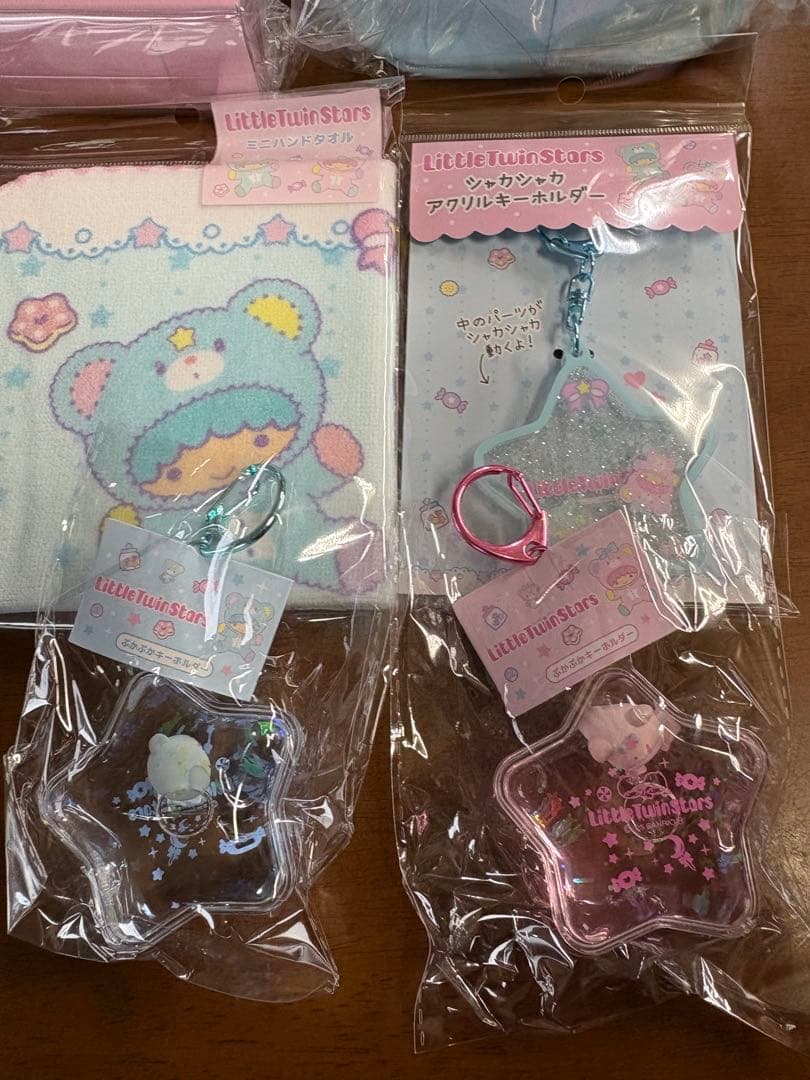 サンリオ リトルツインスターズ キキララ パフポフ フロッキーマスコット