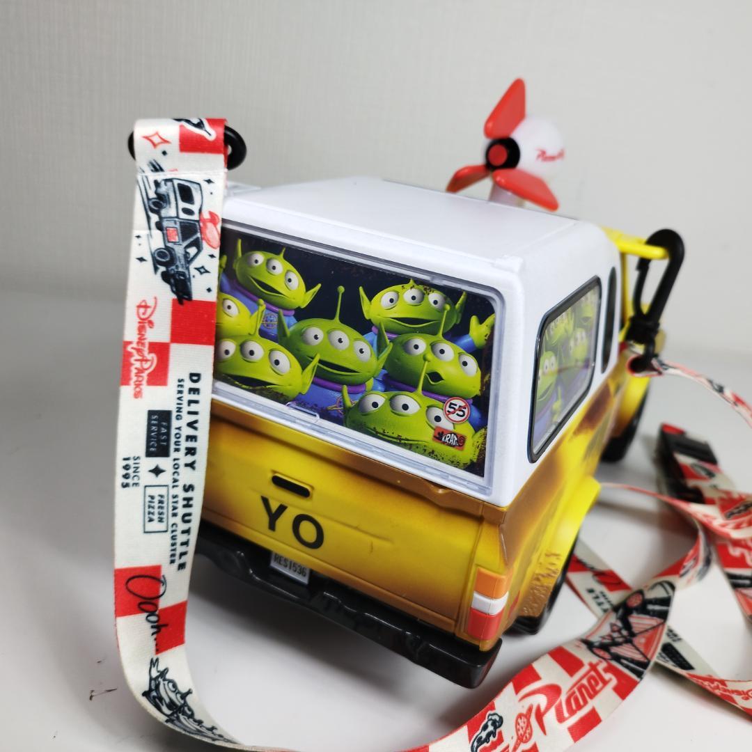 ピザプラネット トラック ポップコーンバケット トイストーリー 美品 IZ1O