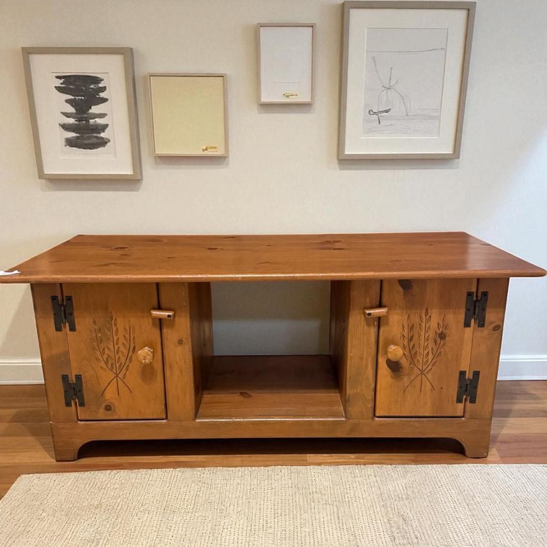 【希少】enfant アンファン 無垢材 サイドボード カントリー 92-19