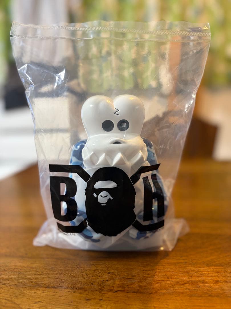 バウティーハンター　BAPE スカルくん　3体セット　限定　カモ