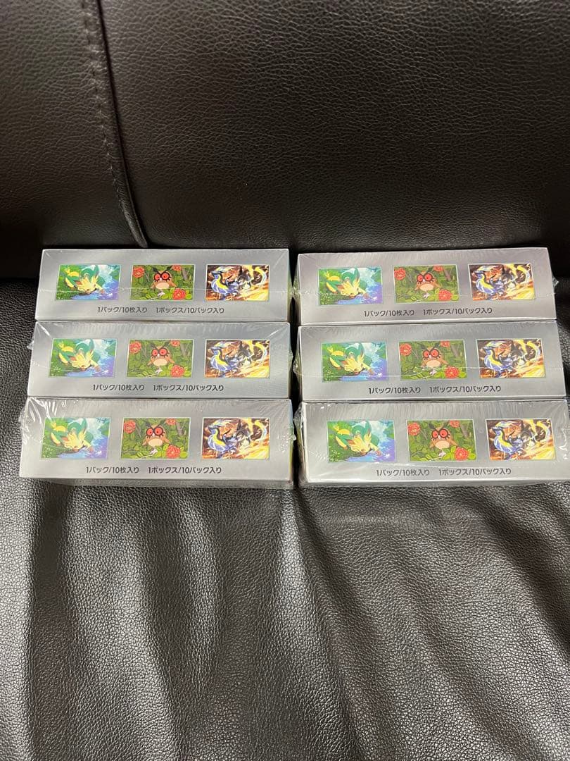 ポケモンカードテラスタルフェスex 6BOX 新品未開封シュリンク付き