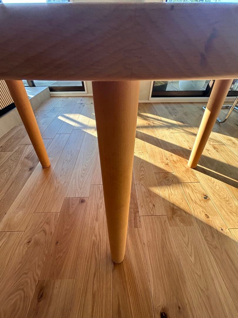 マルニ木工　HIROSHIMAラウンドテーブル120cm