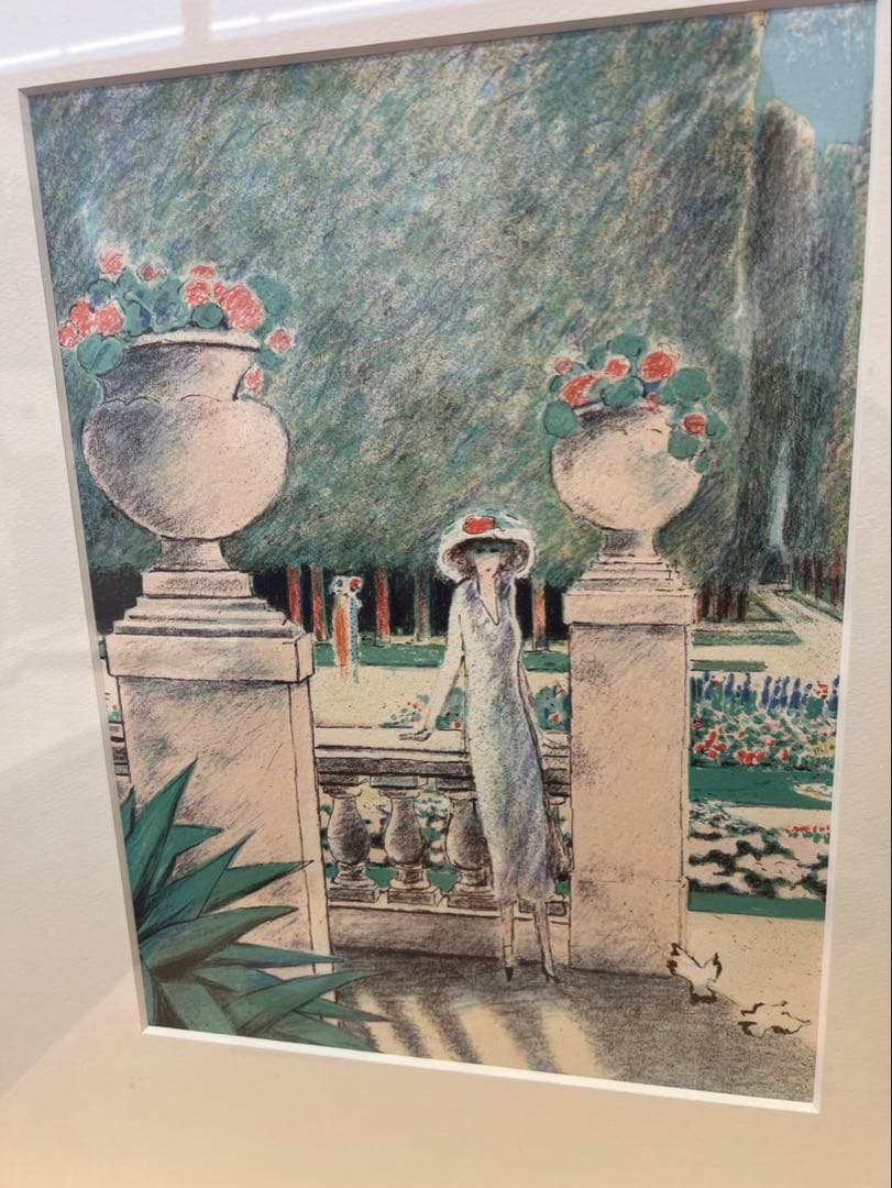 J.P.カシニョール オリジナルリトグラフ『秋の午後』