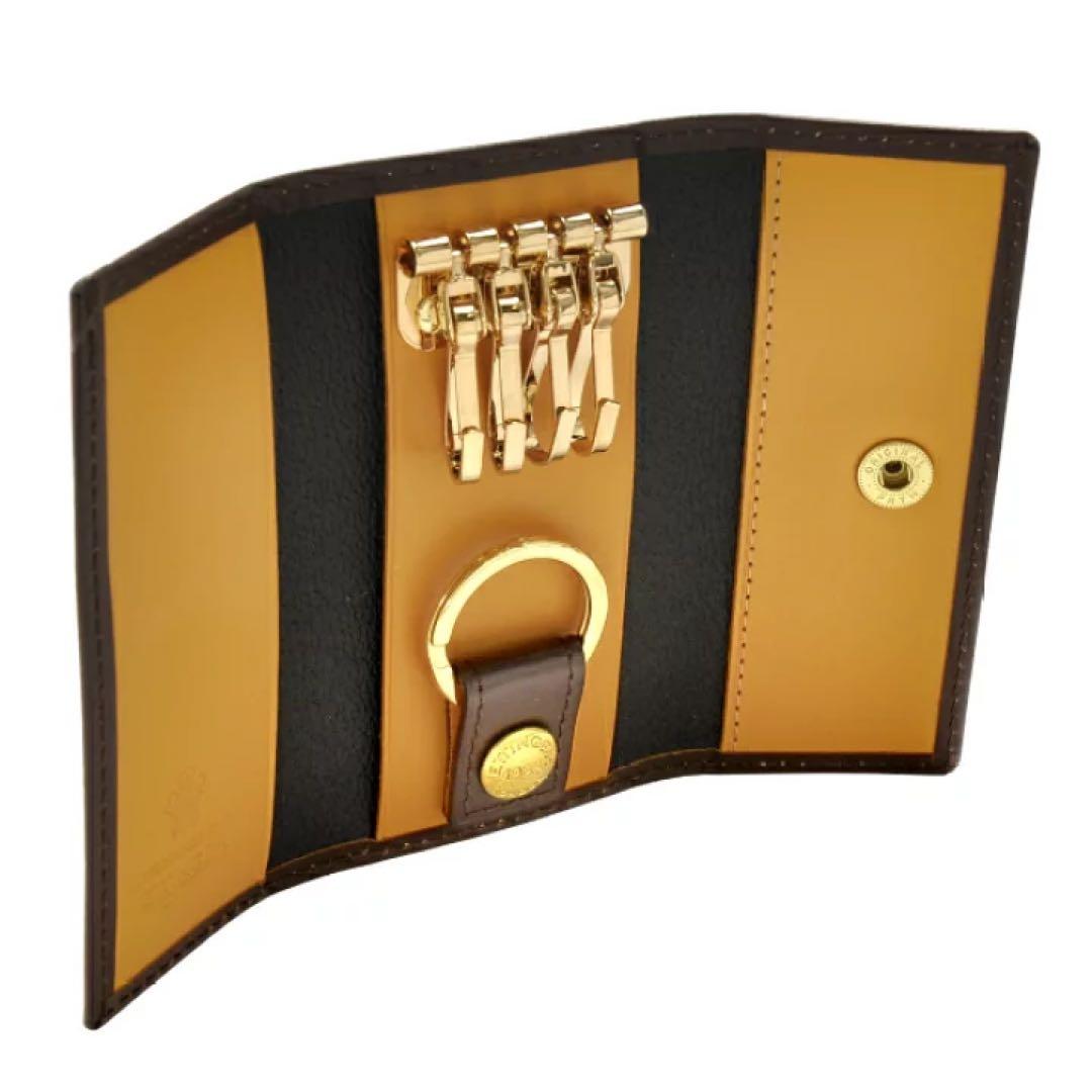 エッティンガー/ETTINGER キーケース Bridle Hide ブラウン