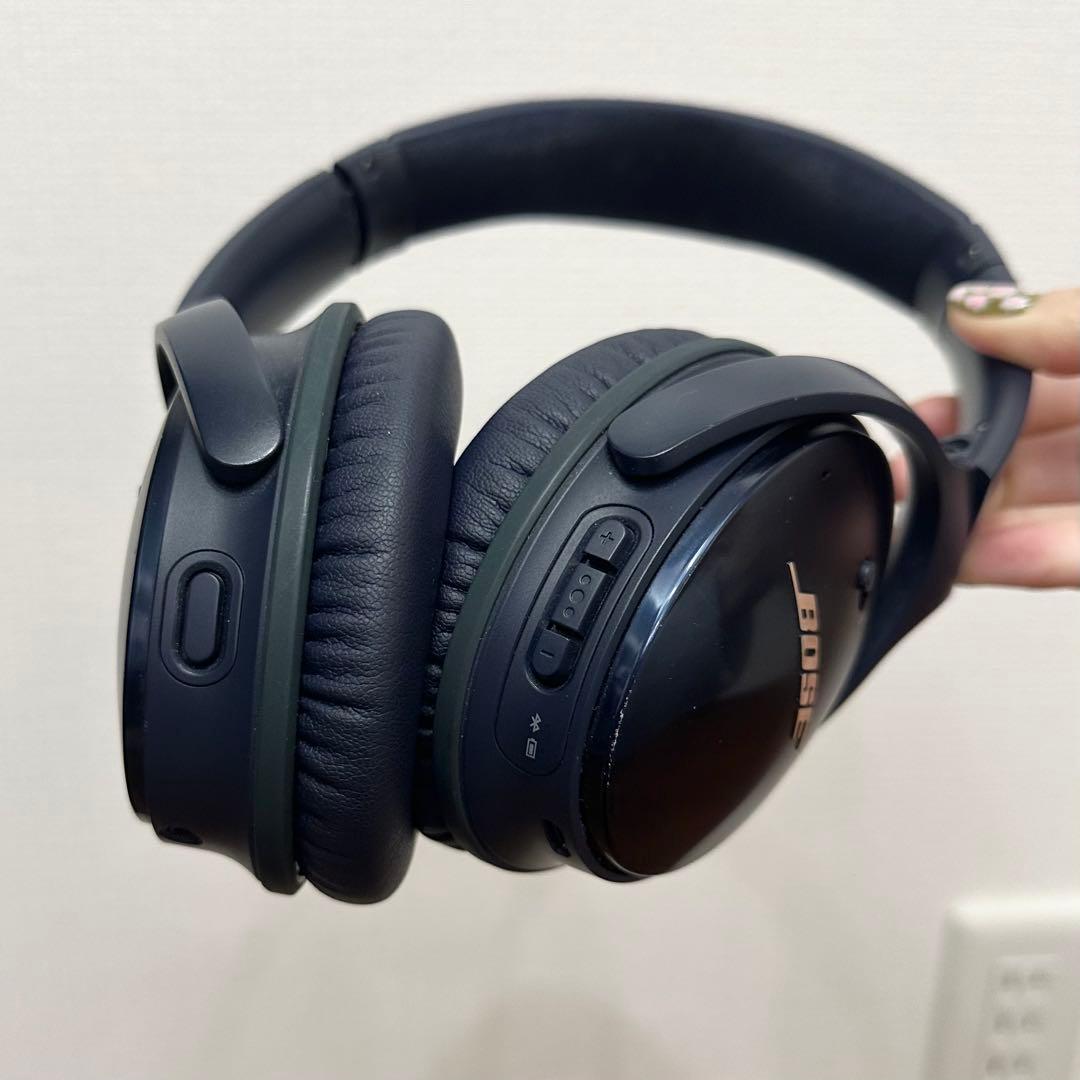 Bose QC35 Ⅱ ボーズ ヘッドホン スタンド付き ネイビー ワイヤレス