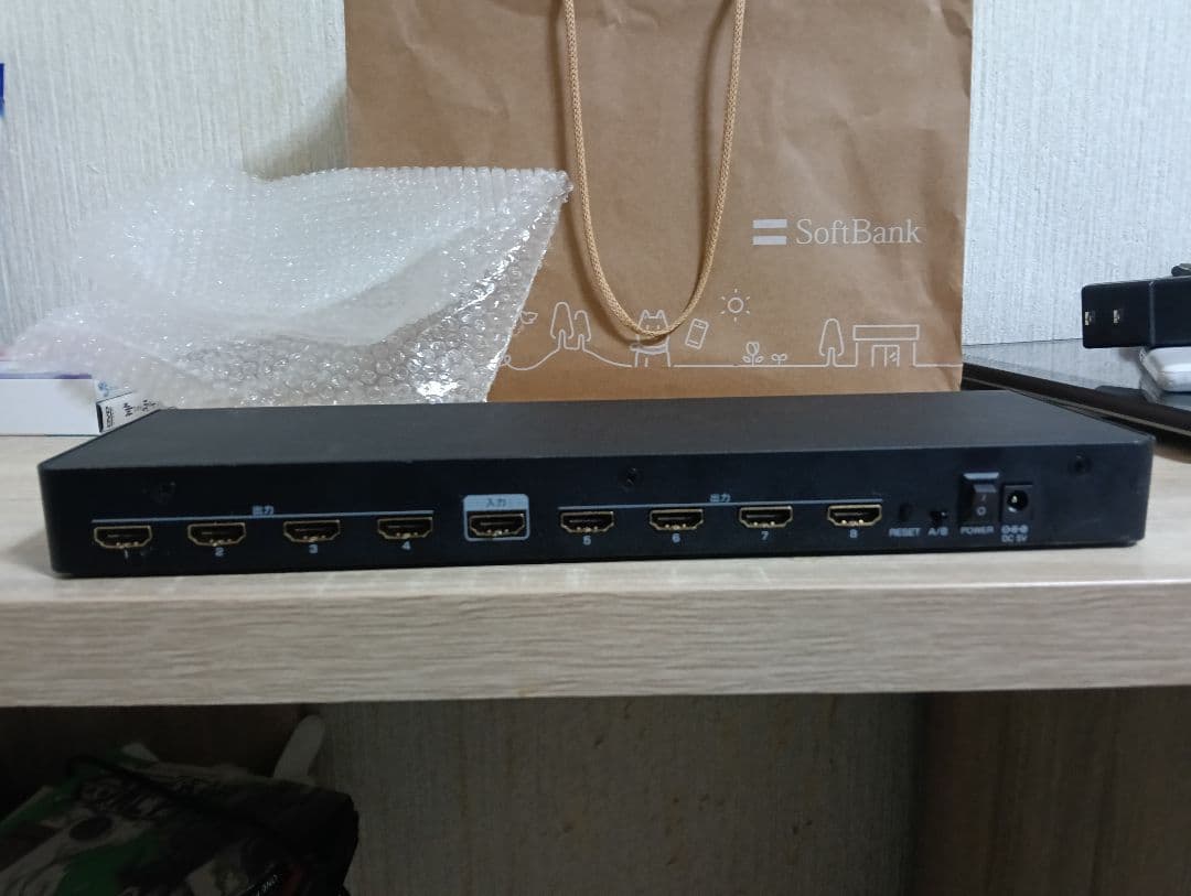 エレコム HDMI分配器 4K 60Hz