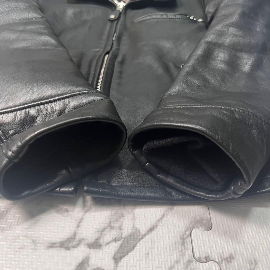 美品✨【米国製】schott トラッカージャケット 103us 40 ブラック