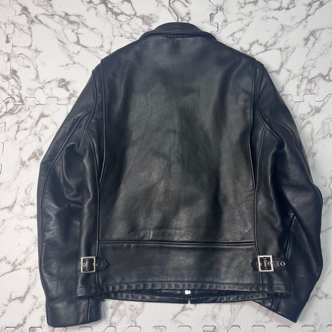 美品✨【米国製】schott トラッカージャケット 103us 40 ブラック