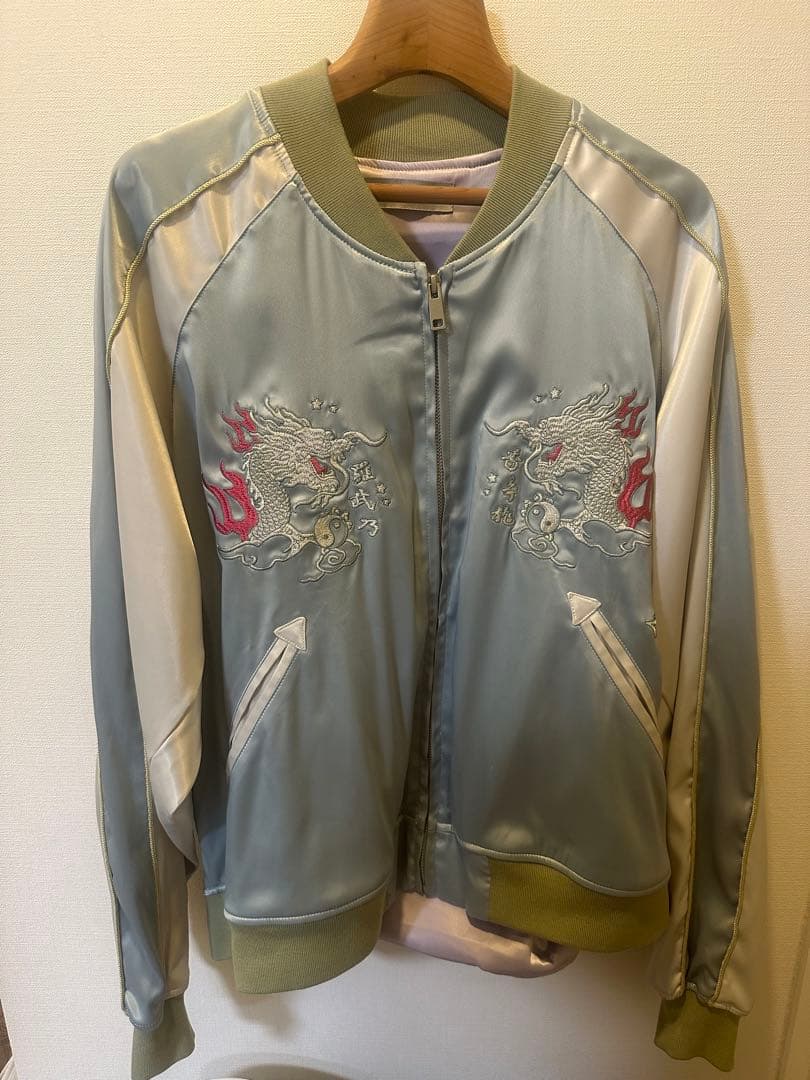 ずとまよ　香辛龍 Sukajan （Mint green）　スカジャン