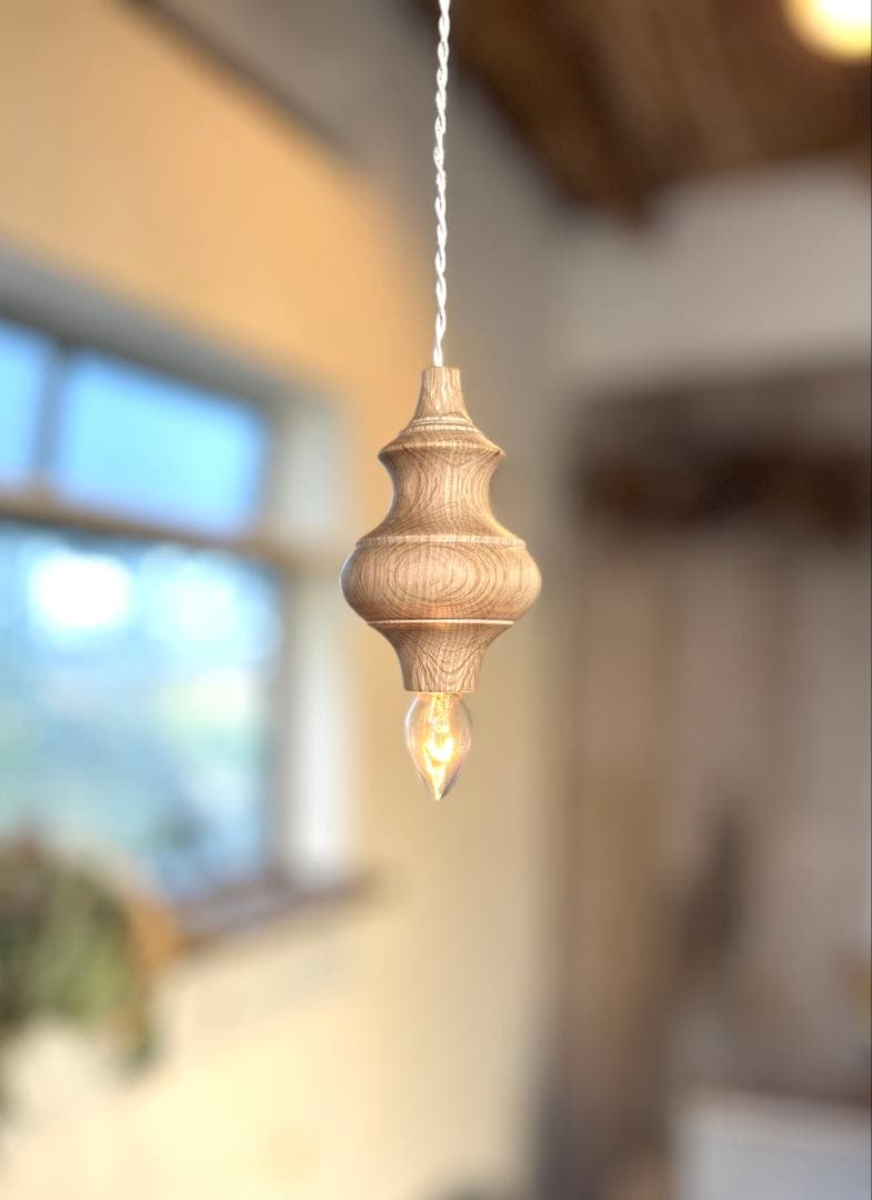 ぷっくりランプ　姥目樫