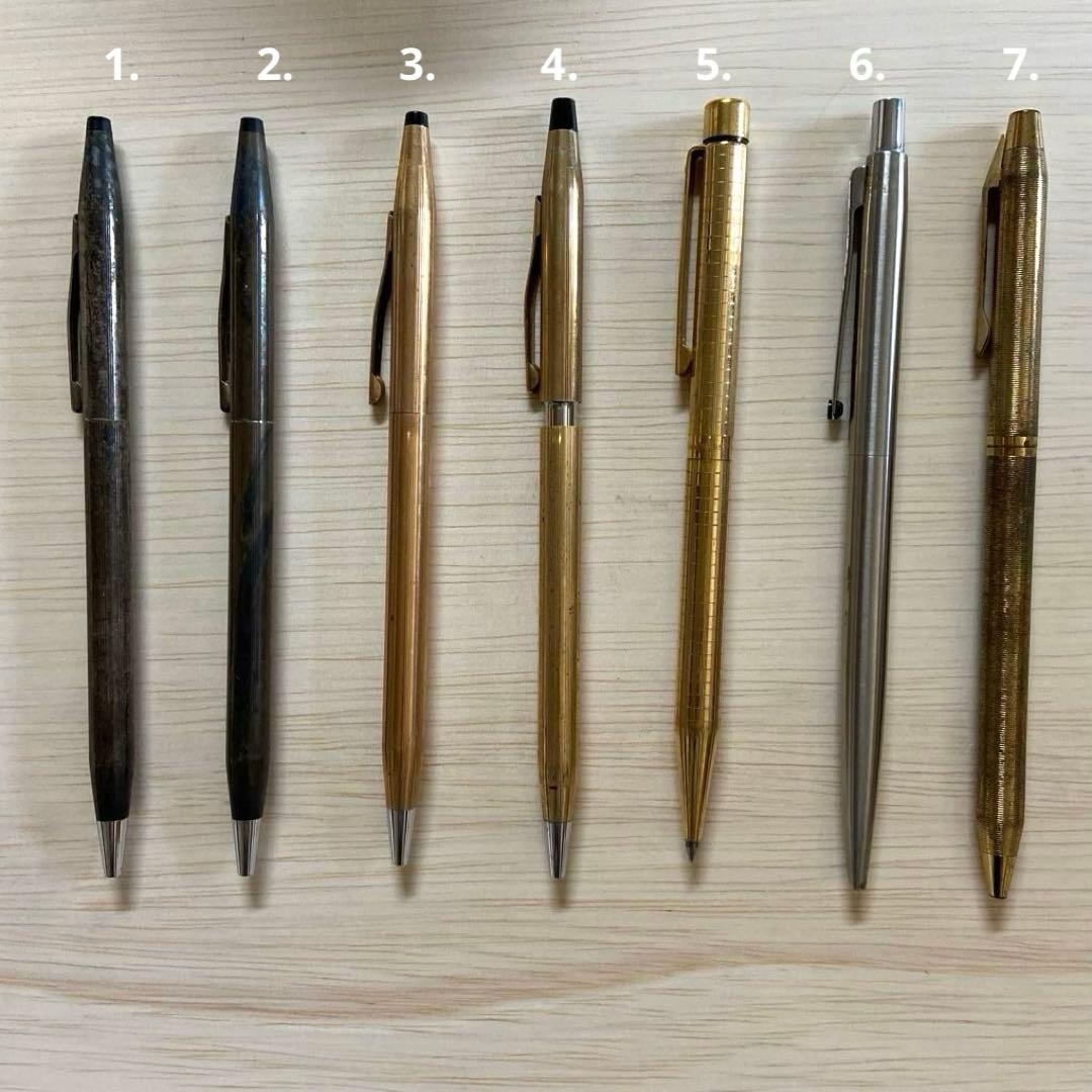 【ビンテージ文房具】ボールペン　7本　まとめ売り　ジャンク品