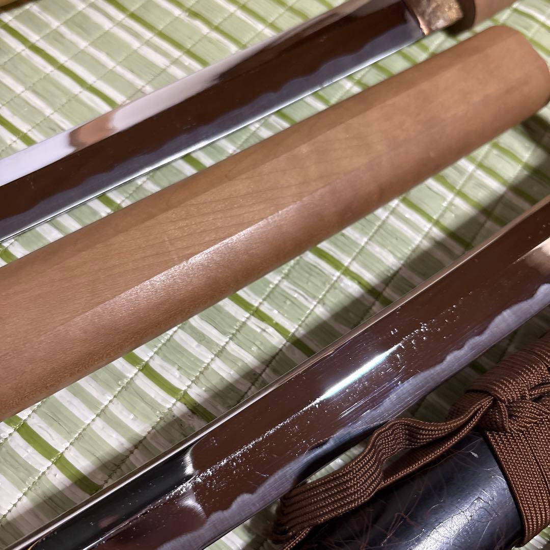 模造刀　模擬刀　武士　侍　伝統工芸　剣　ソード　太刀　小太刀　鞘　鍔　3本セット