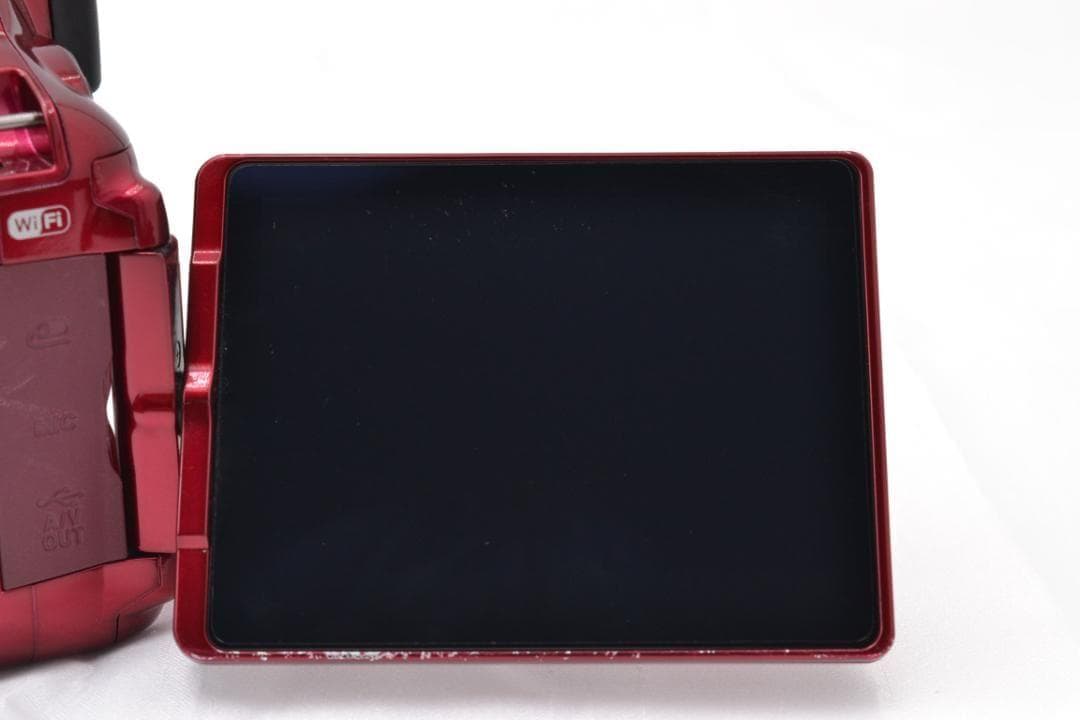 ニコン　Nikon D5500 希少RED ダブルズーム カメラバッグ付