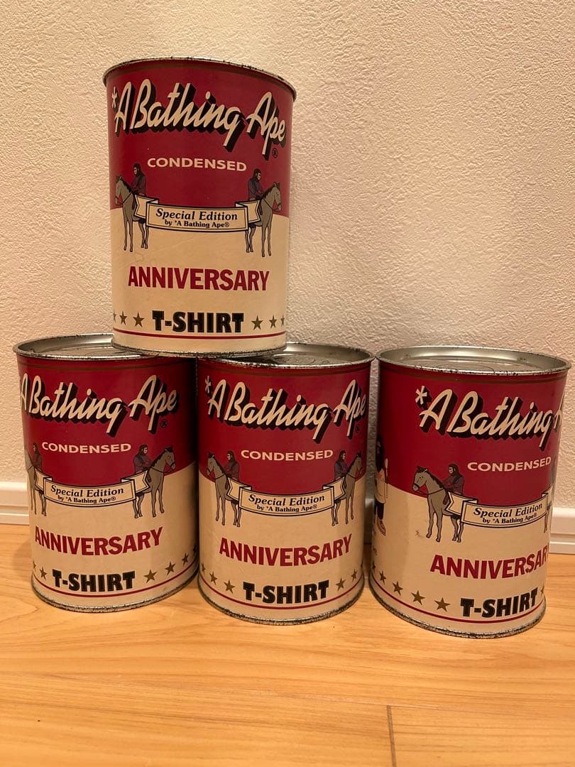 A Bathing Ape Anniversary T-Shirt 4缶セット