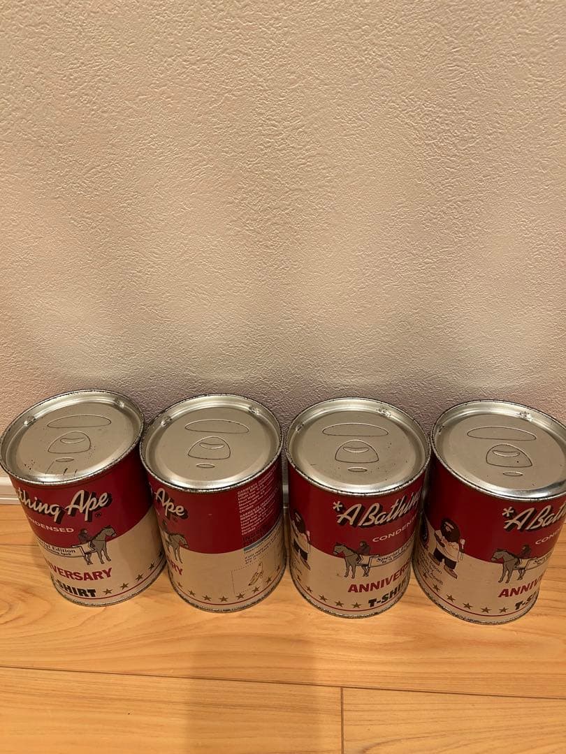 A Bathing Ape Anniversary T-Shirt 4缶セット