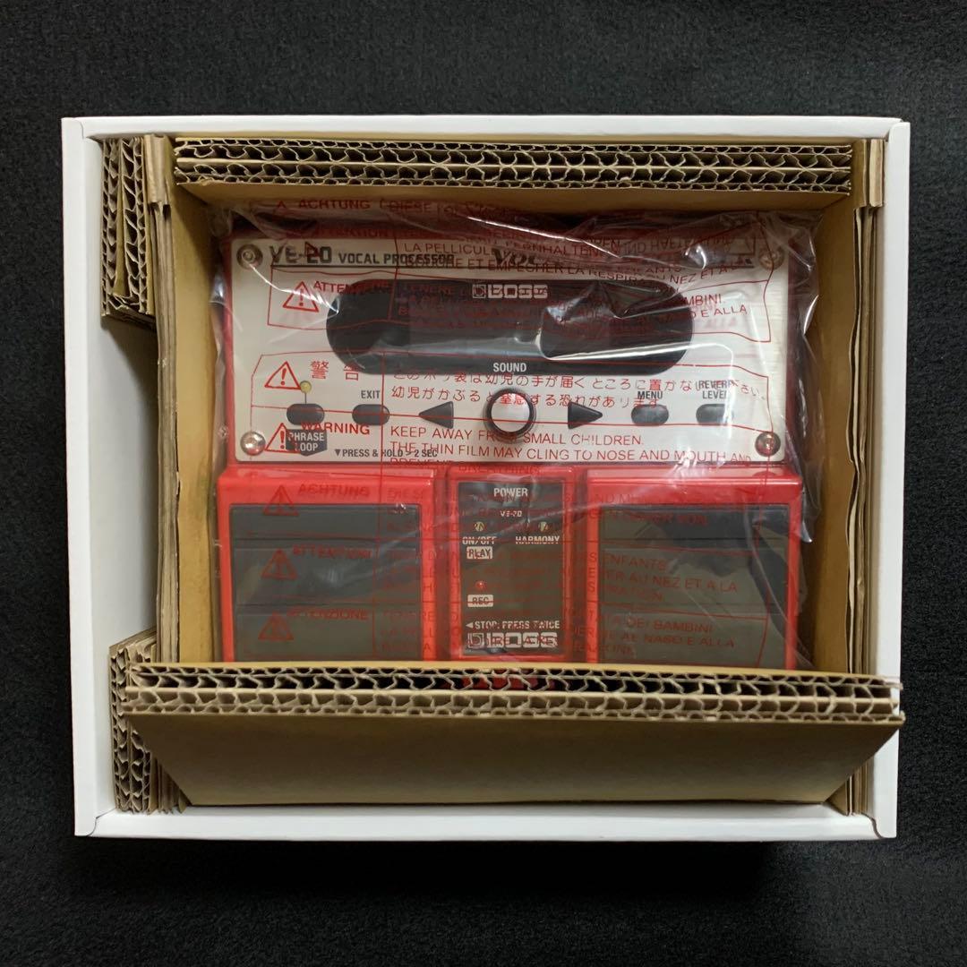 BOSS VE-20 ボーカルプロセッサー（ボーカルパフォーマー）ユーザー未登録