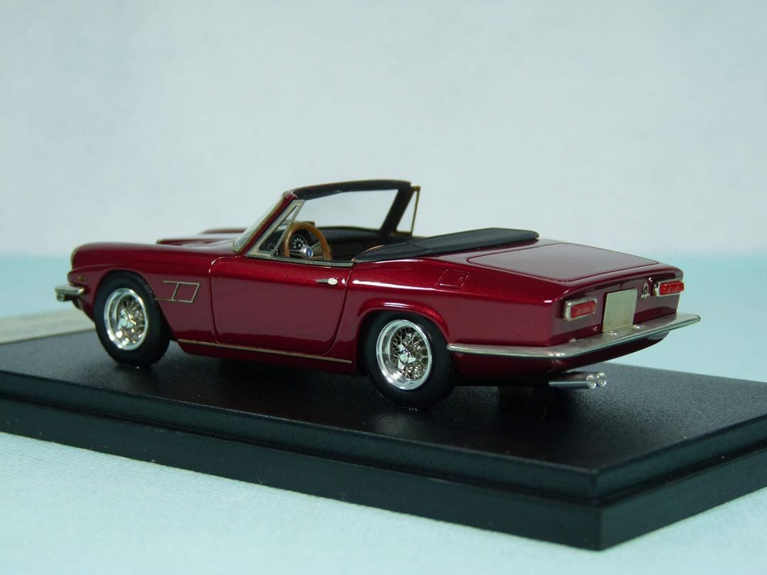 BBR マセラティ　ミストラル　スパイダー　1964年　レッドメタリック