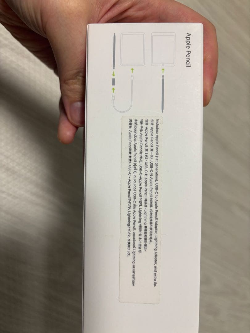 Apple Pencil 第1世代　typeC&Lightningコネクタ付属