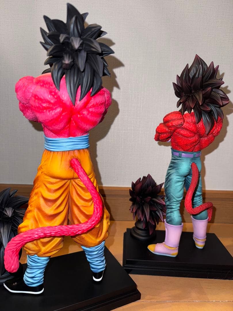 ドラゴンボール 孫悟空 フィギュア 超サイヤ人4 ベジータ セット