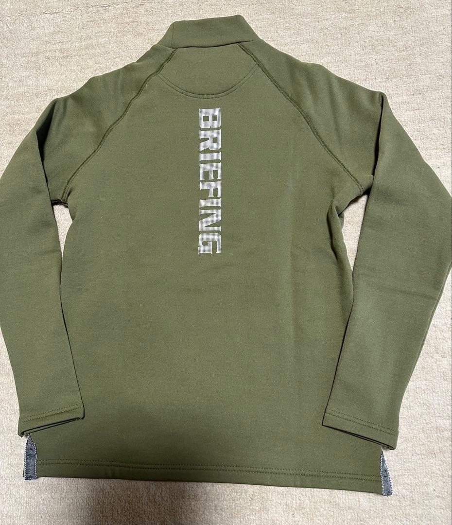 BRIEFING裏起毛モックネック