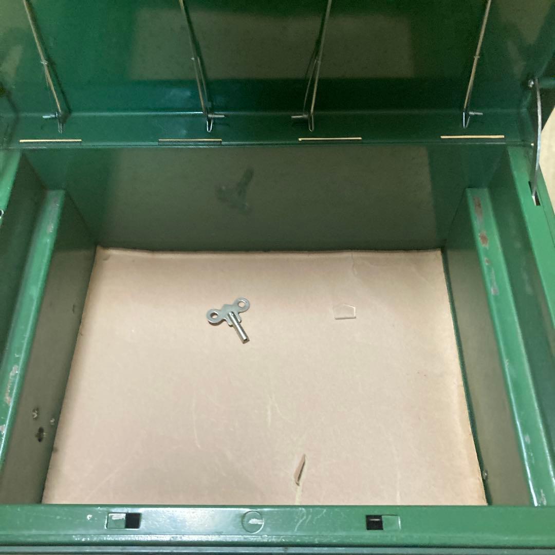 ヴィンテージ品　ヤマト金属　手持ち金庫