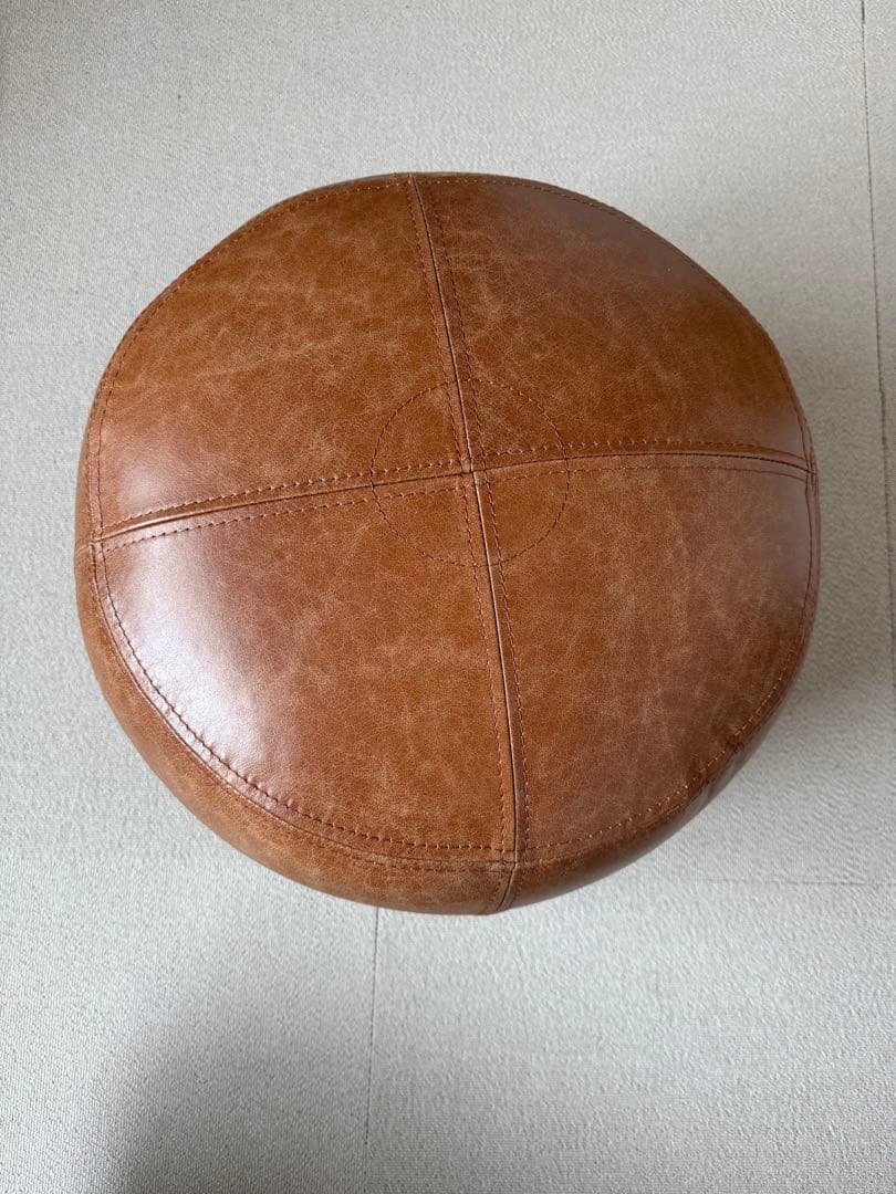 スツール acme furniture oaks leather stool crack