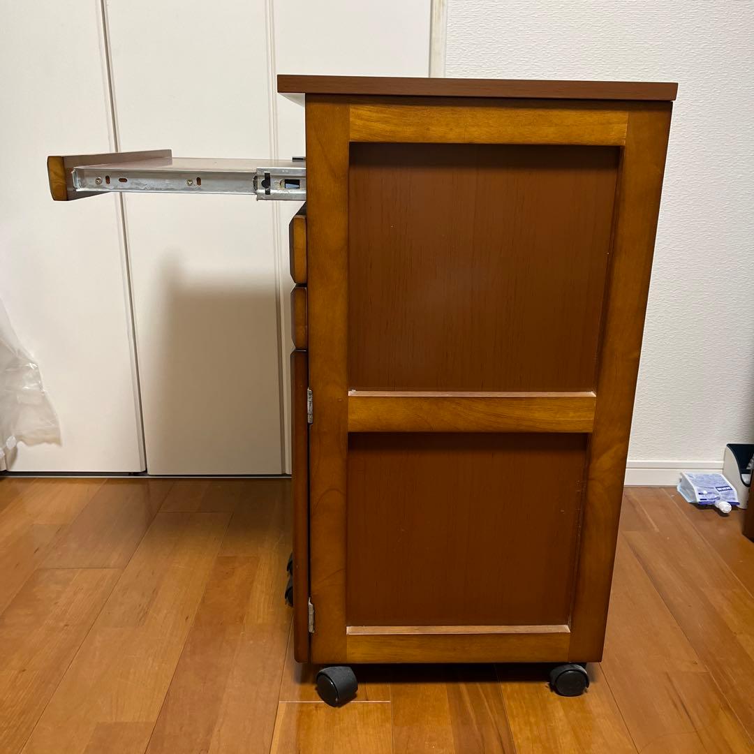 ノートパソコン収納付きプリンター、ファックス台