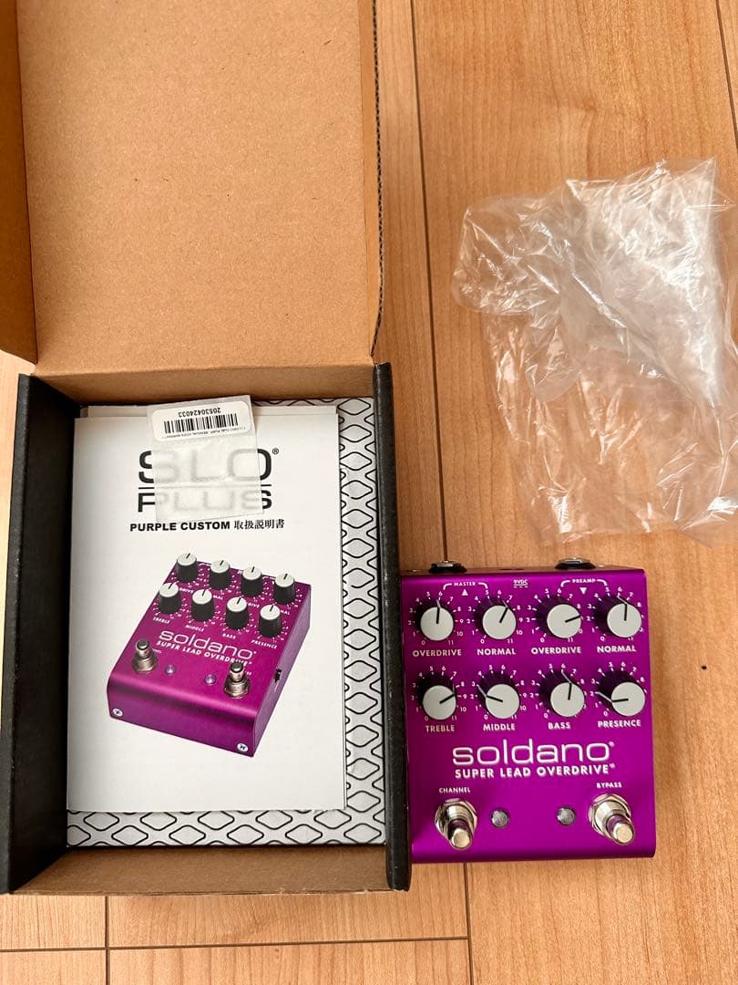 ギター soldano SOLO PLUS SUPER LEAD OVERDRIVE