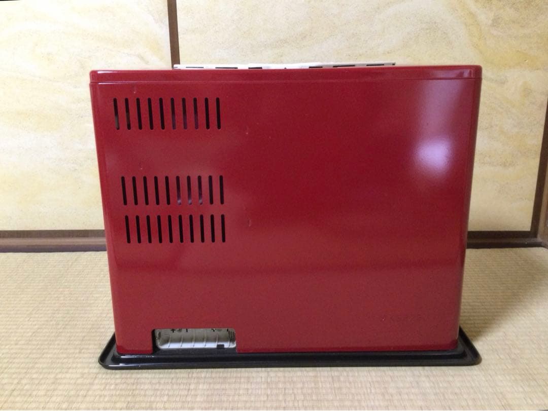 昭和レトロ TOSHIBA 石油ストーブ ハイピシャッター レッド L273