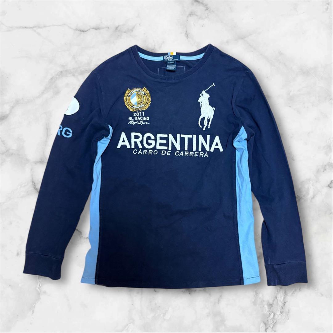 Ralph Lauren アルゼンチン ロンT flexwitme ビックポニー