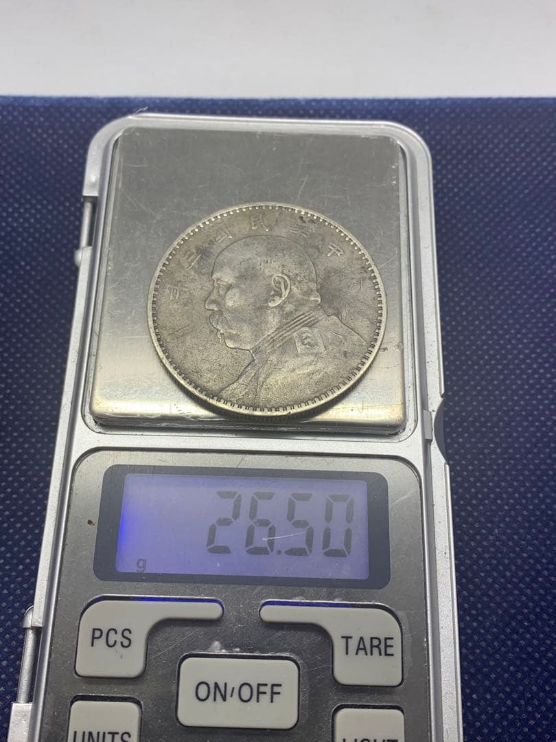 【専用】中国　袁世凱　壹圓銀貨　1円　中華民国三年