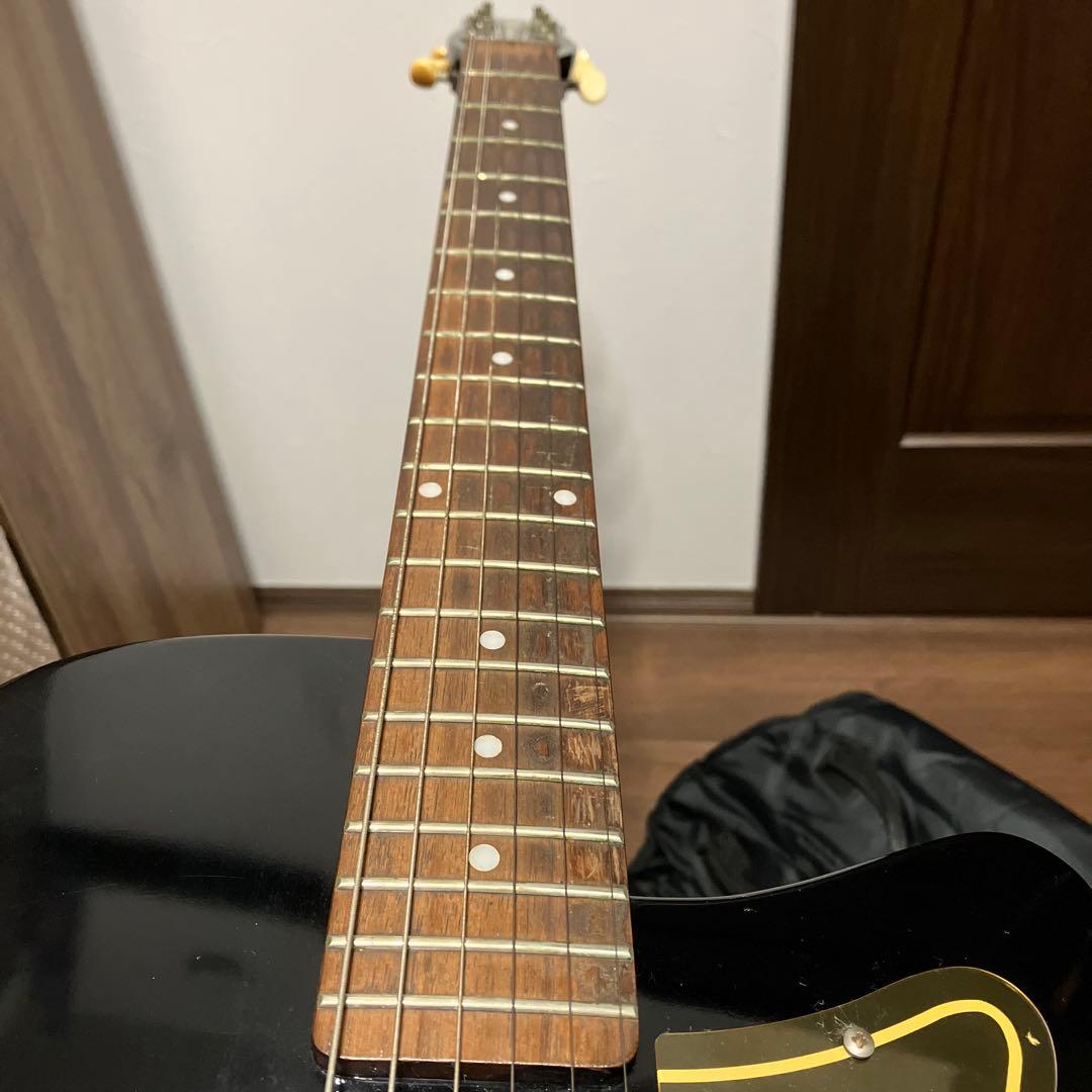 E*m様 DANELECTRO エレキギター　56-U2 ブラック シングルカッ