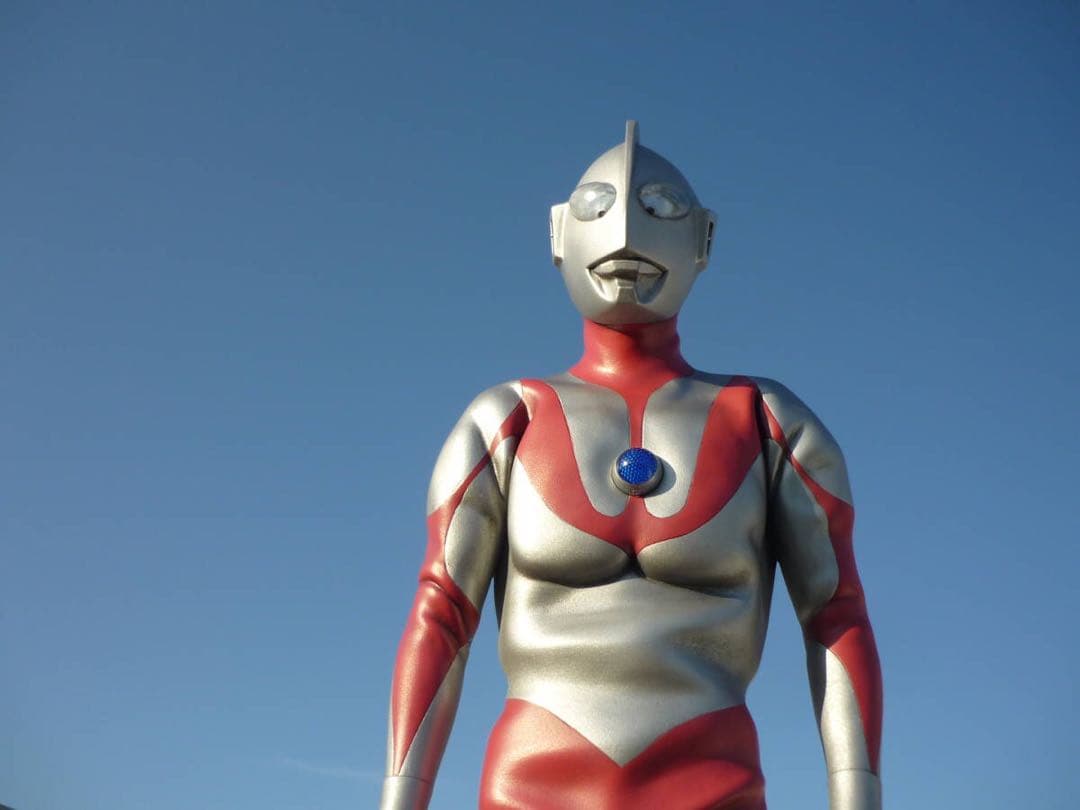 ウルトラマン　メガソフビ改造　全長45㎝　海洋堂