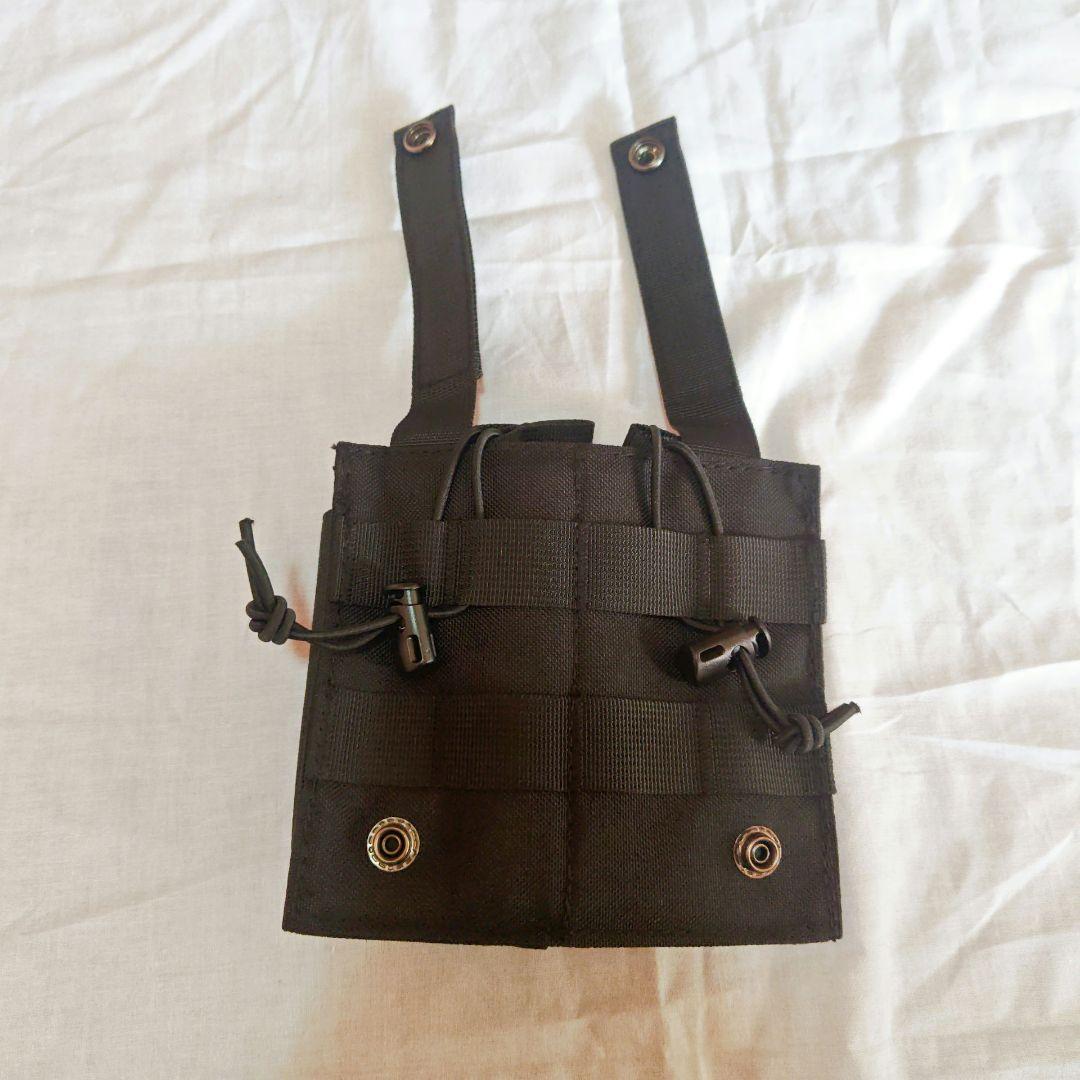 マガジンポーチ 2連 マグポーチ タクティカルギア モールシステム対応