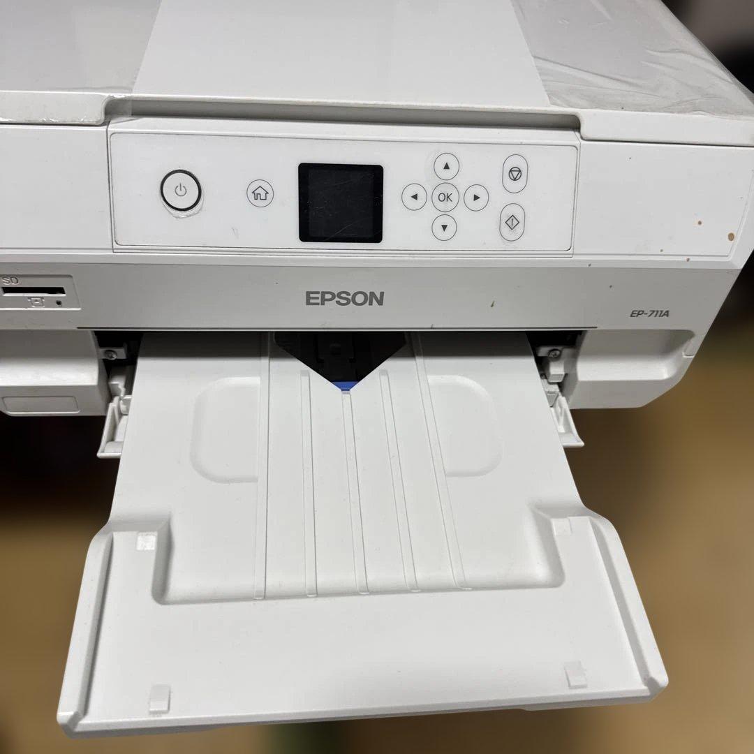 EPSON プリンターEP711A インク付き