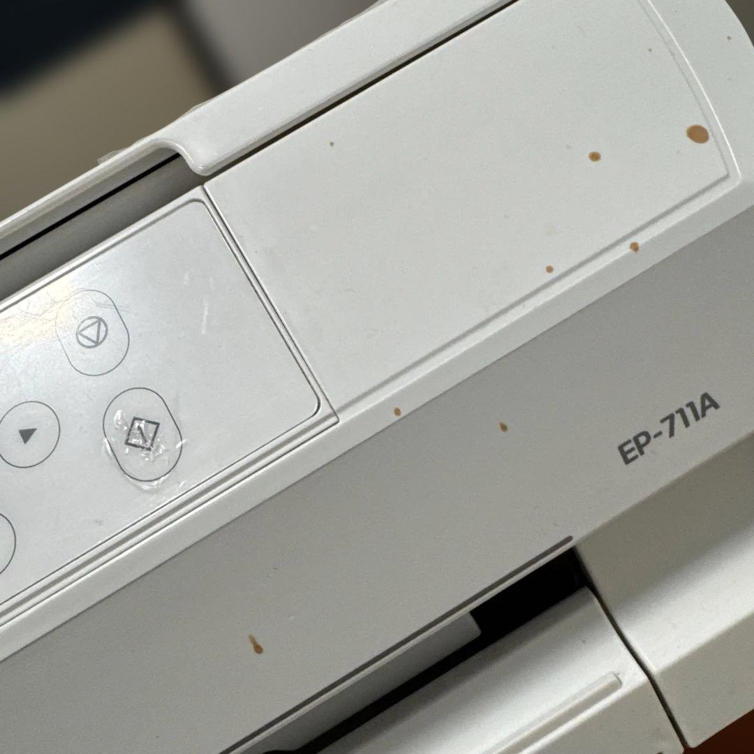 EPSON プリンターEP711A インク付き