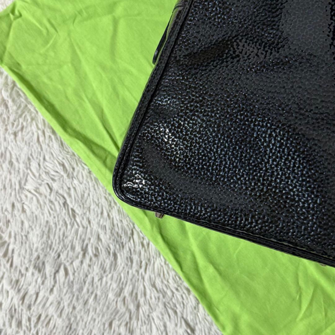 ⭐️新品未使用⭐️　ジャックルコー　リスボン　ハンドバッグ　エナメル　ユニセックス